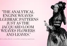Transformation jeudi : Ada Lovelace, la première femme programmeuse informatique.