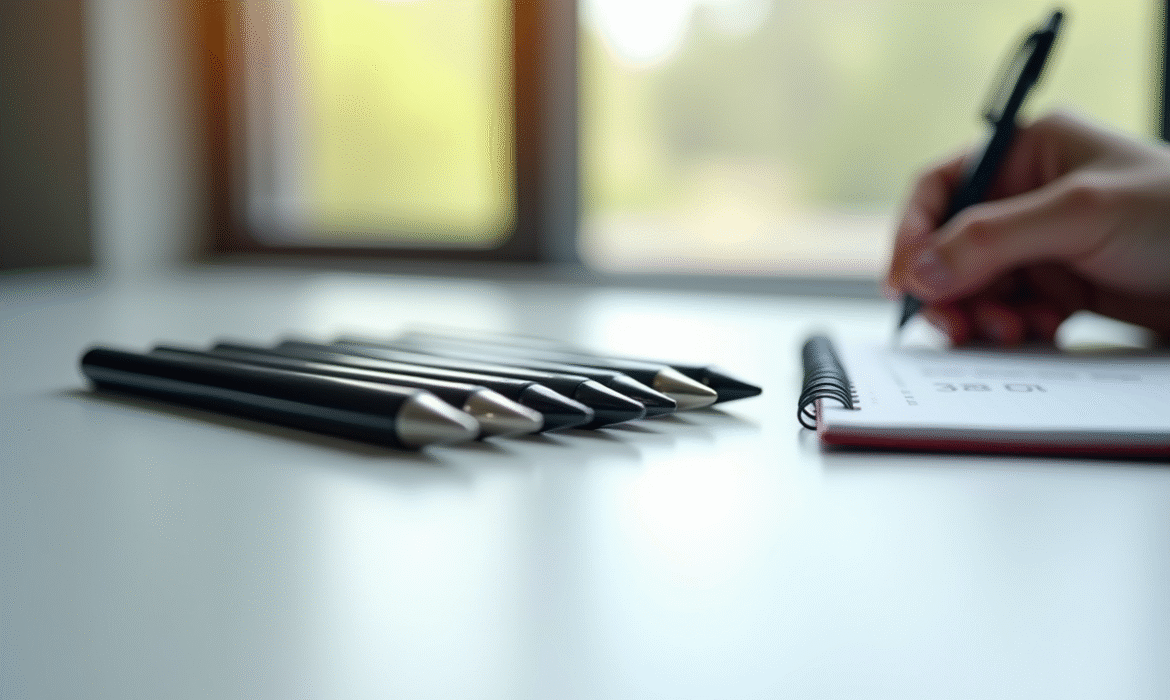 Portée de test de stylo : définition, utilité et méthodes d’évaluation